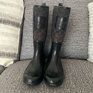 COACH Tall Rainboots